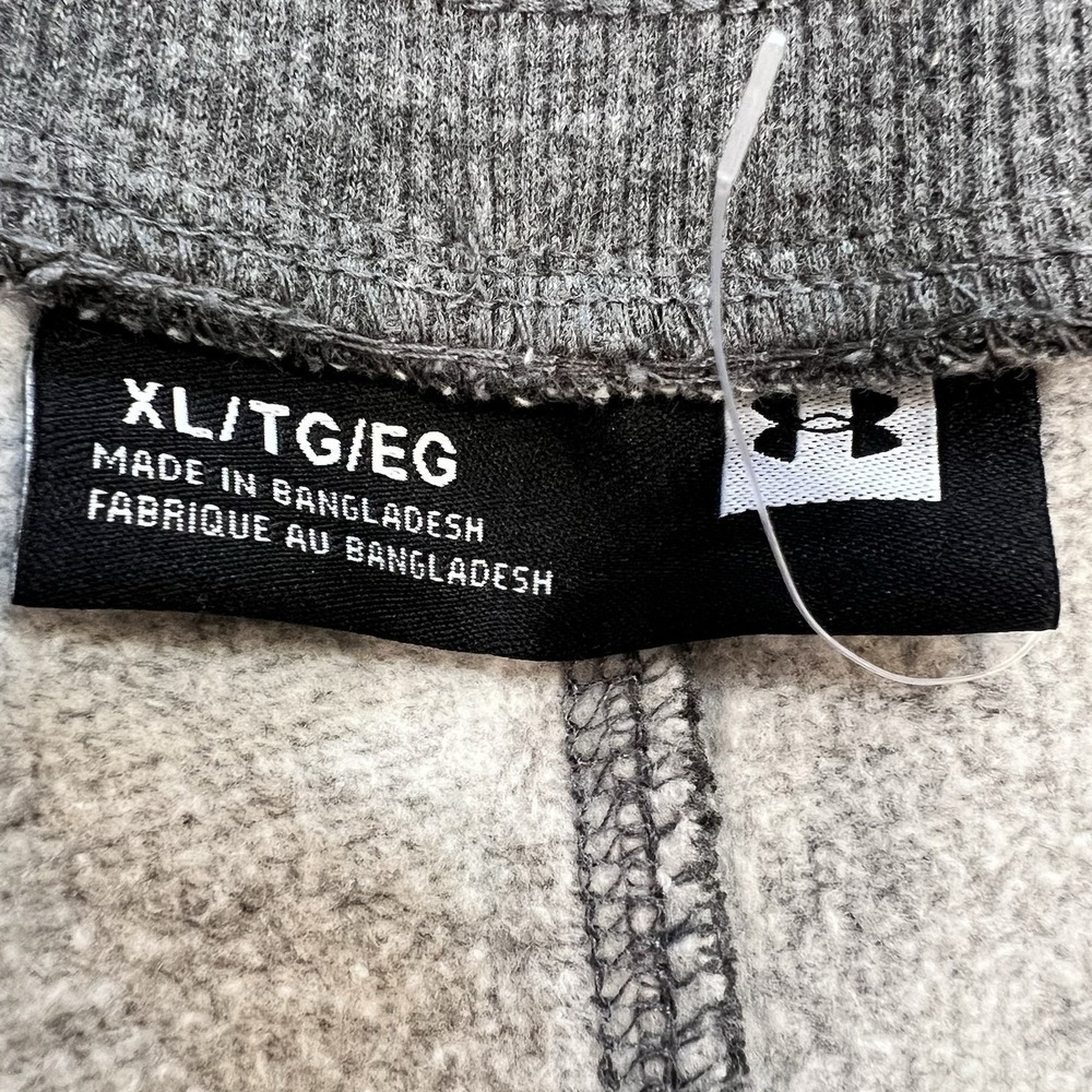Under Armour Rival Fleece Joggers Men's XL Gray Loose Fit Sweatpants UA - Picture 5 of 7